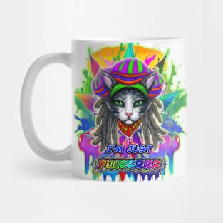 Puurrfect Groovy! PawsitiveVibes. Mug